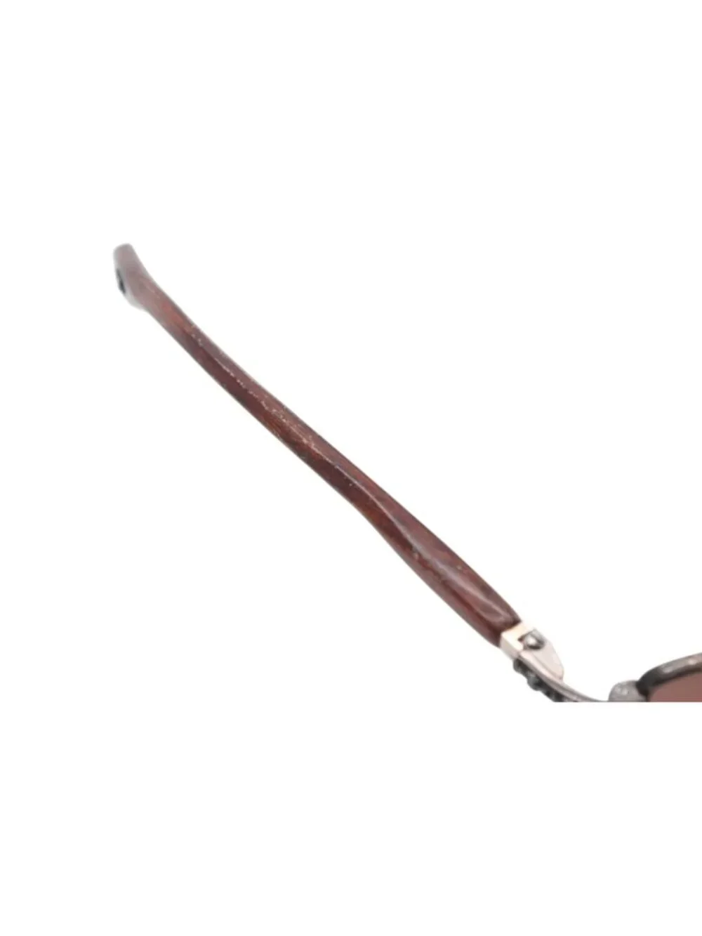 Chrome Hearts Vervedere-d Sunglasses Eyewear CH Cross Dagger Ebony Wood